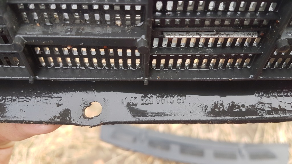 Решётка решётка радиатора впуск воздуха капот mercedes w140 Доставка