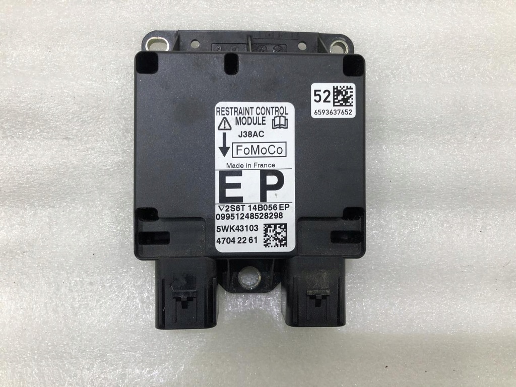 фото №1, Модуль датчик подушка безпеки 2s6t-14b056-ep mazda 2 dy