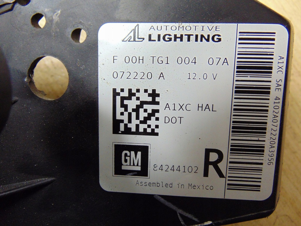 фото №15, Лампа правая chevrolet camaro 16+ 2016- europa