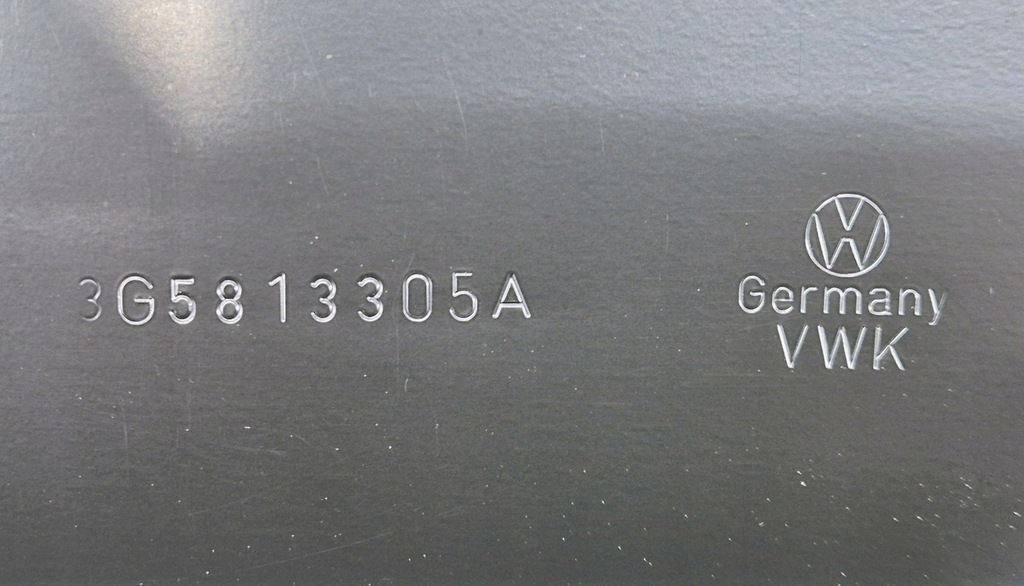 фото №8, Vw passat b8 панель поперечний стіна замикаючий pas задній оригінальний номер 3g5813301a