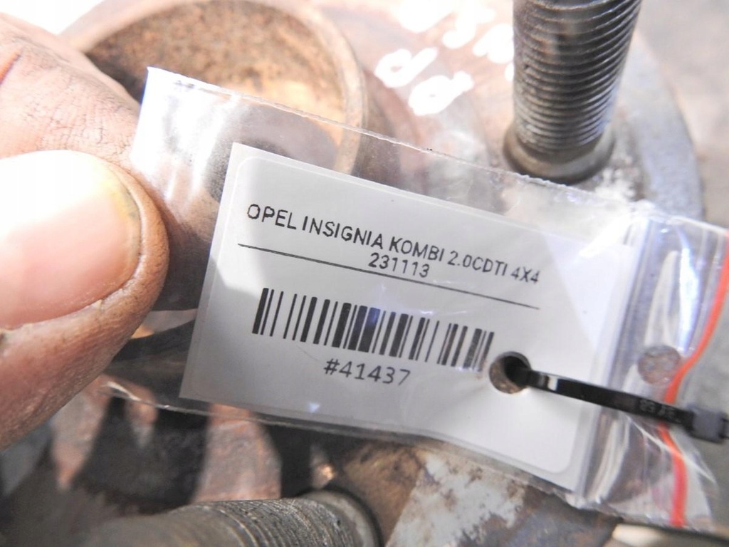 фото №5, Ступица поворотный кулак правый перед opel insignia a 2.0 cdti