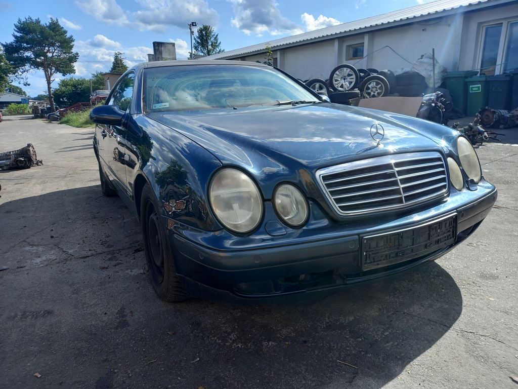 фото №9, Mercedes clk c208 w208 лампа лівий задня ліва кришка багажника кришка