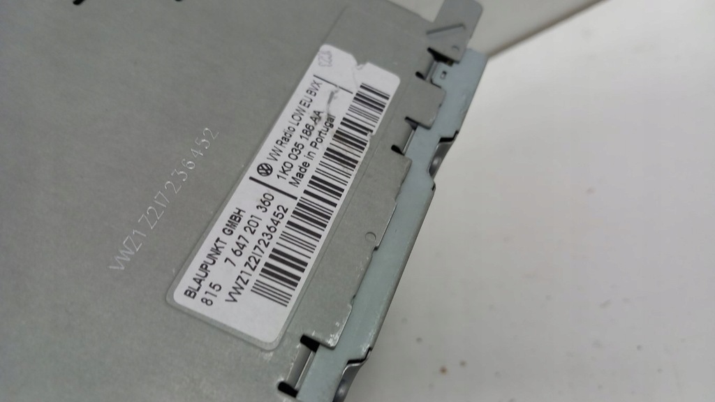 фото №4, Vw golf passat eos радіо cd mp3 1k0035186aa