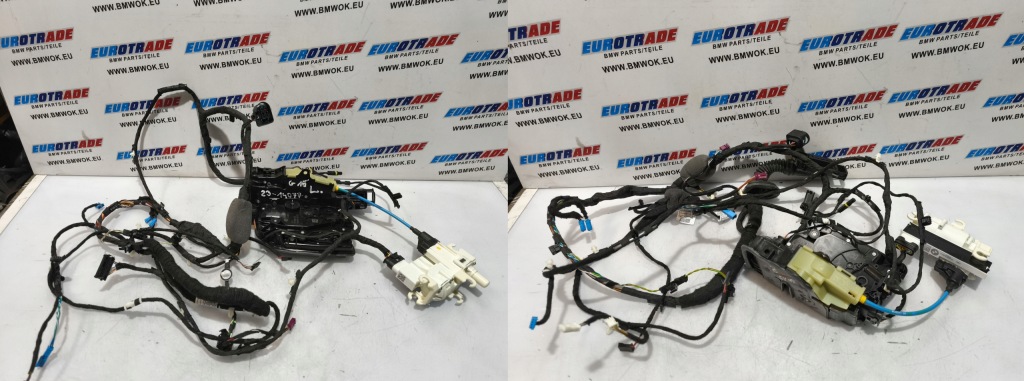 фото №1, Bmw g14 g15 f91 f92 замок дверь левая правое + доводчик + жгут комплект