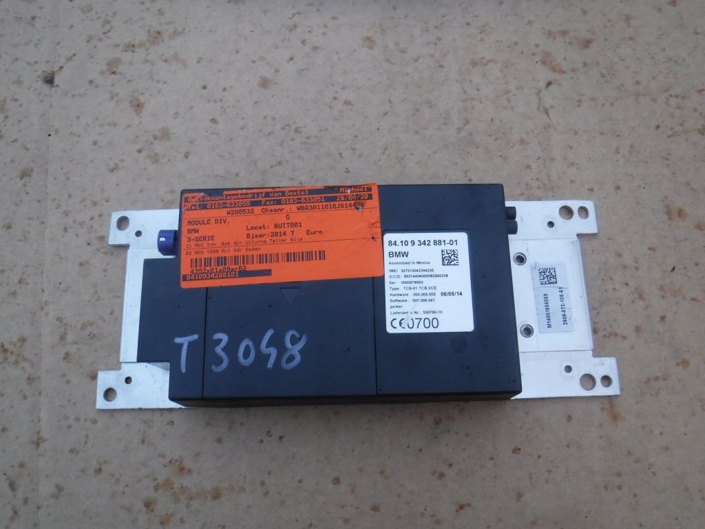 Купити Модуль телефону telematic bmw x3 f25 9342881