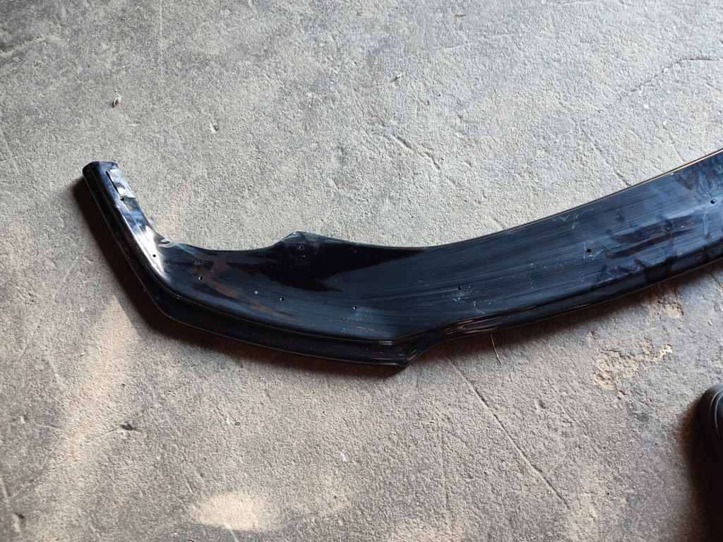 фото №13, Audi a7 c8 4k8 maxton s-line накладка сплиттер спойлер спойлер dół бампер