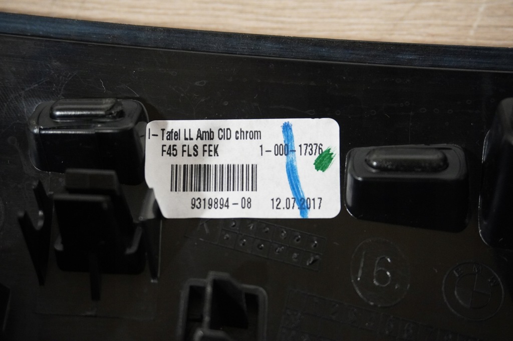 фото №7, Молдинг dekor панели консоли bmw f45 f46 drewno led 9319894