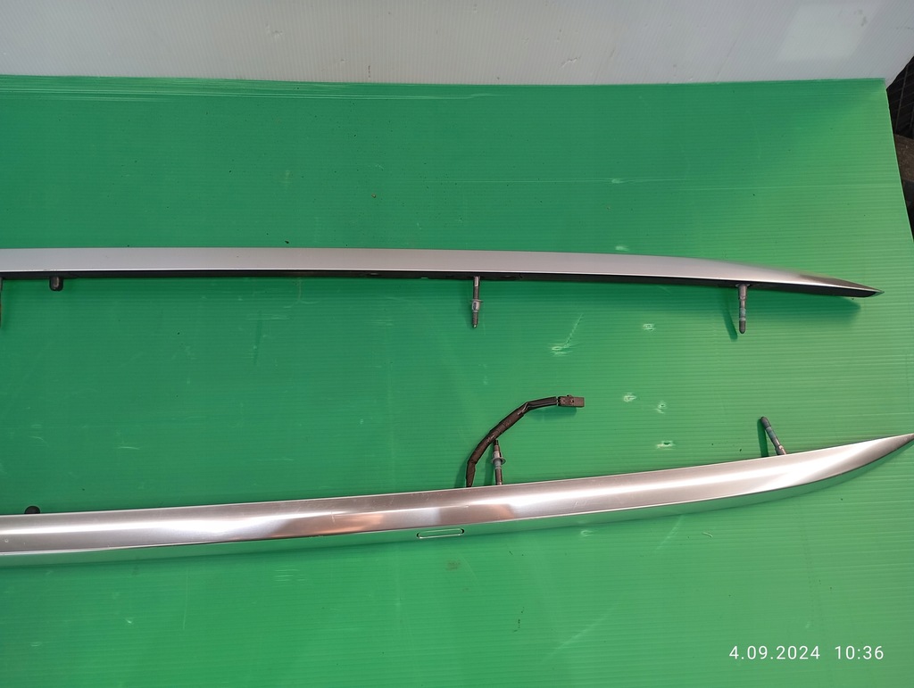 фото №4, Рейлинги кровельные хром audi q7 4m левый / правый