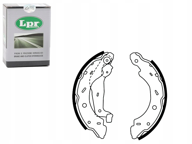 фото №1, Lpr гальмівні колодки гальмівні kpl. задня smart cabrio, city-