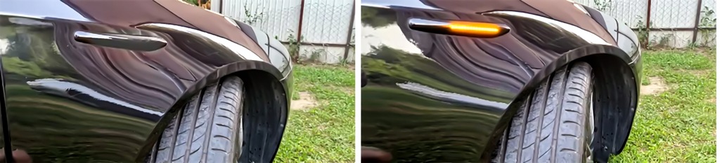 фото №15, 2x поворотник led динамический боковой плавающий alfa romeo 159 brera