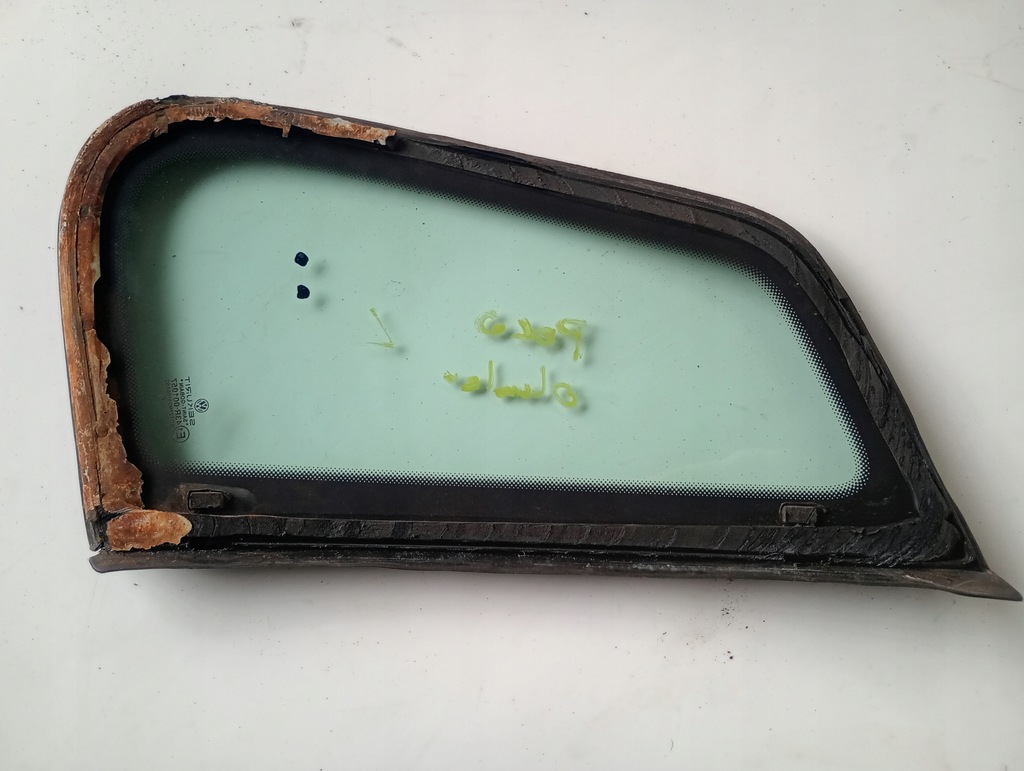 фото №7, Vw polo iv 4 9n 01-09 5d скло кузовна ліва лівий задня трикутне bok