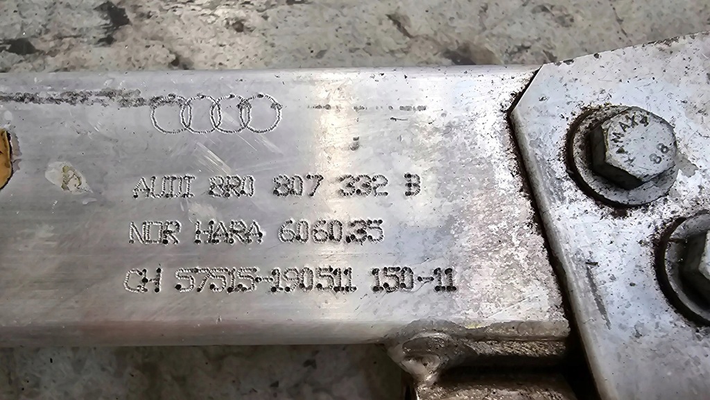 фото №13, Audi q5 sq5 2011 с задний поперечина бампера заднего