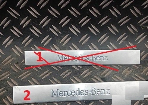 фото №1, Mercedes ml w163 lift молдинг захист na поріг