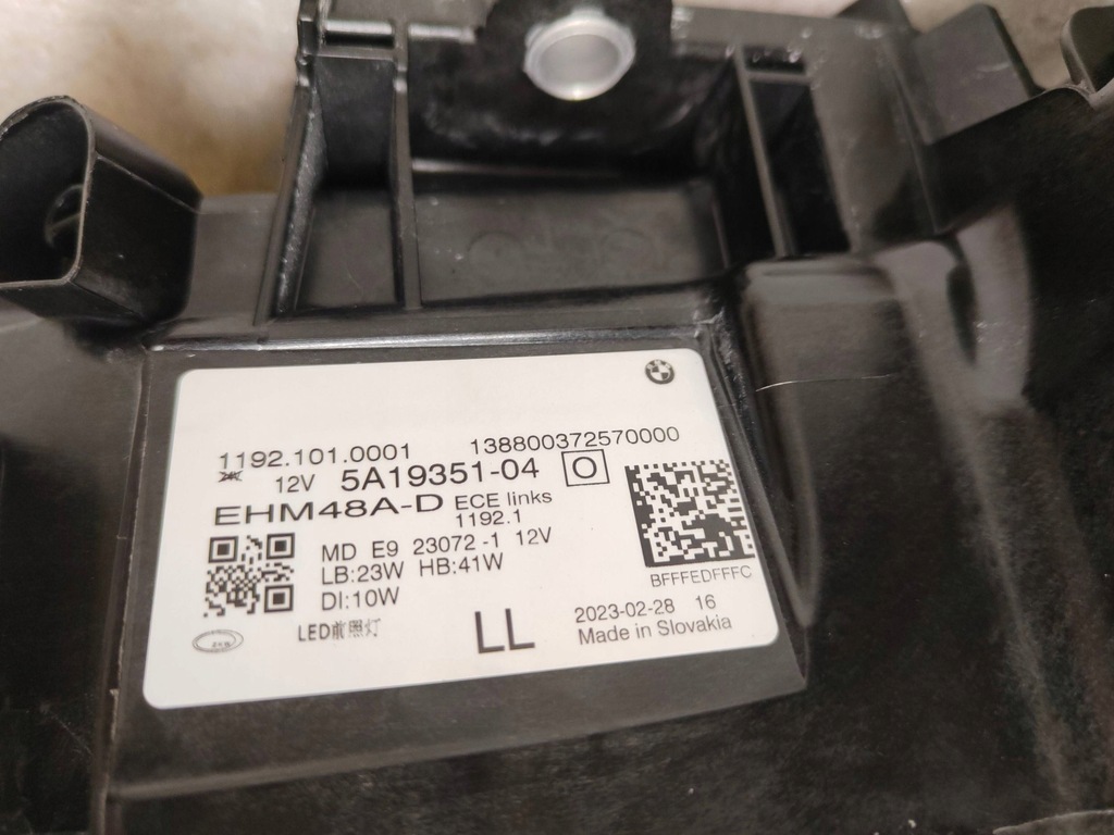 фото №8, Bmw 4 g22 full led eu светлый комплект лампа 5a19352-04, 5a19351-04