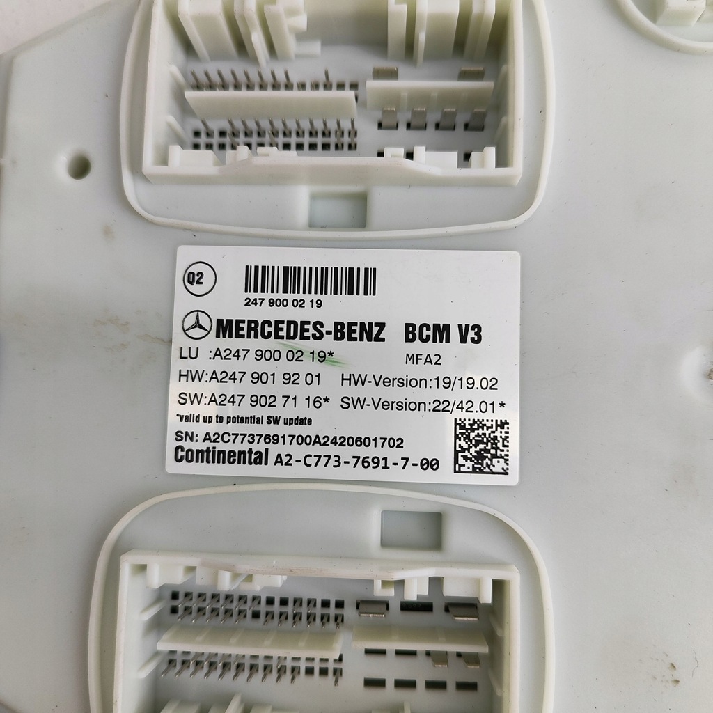 фото №7, Mercedes-benz eqb 2024 блок керування / модуль комфорту