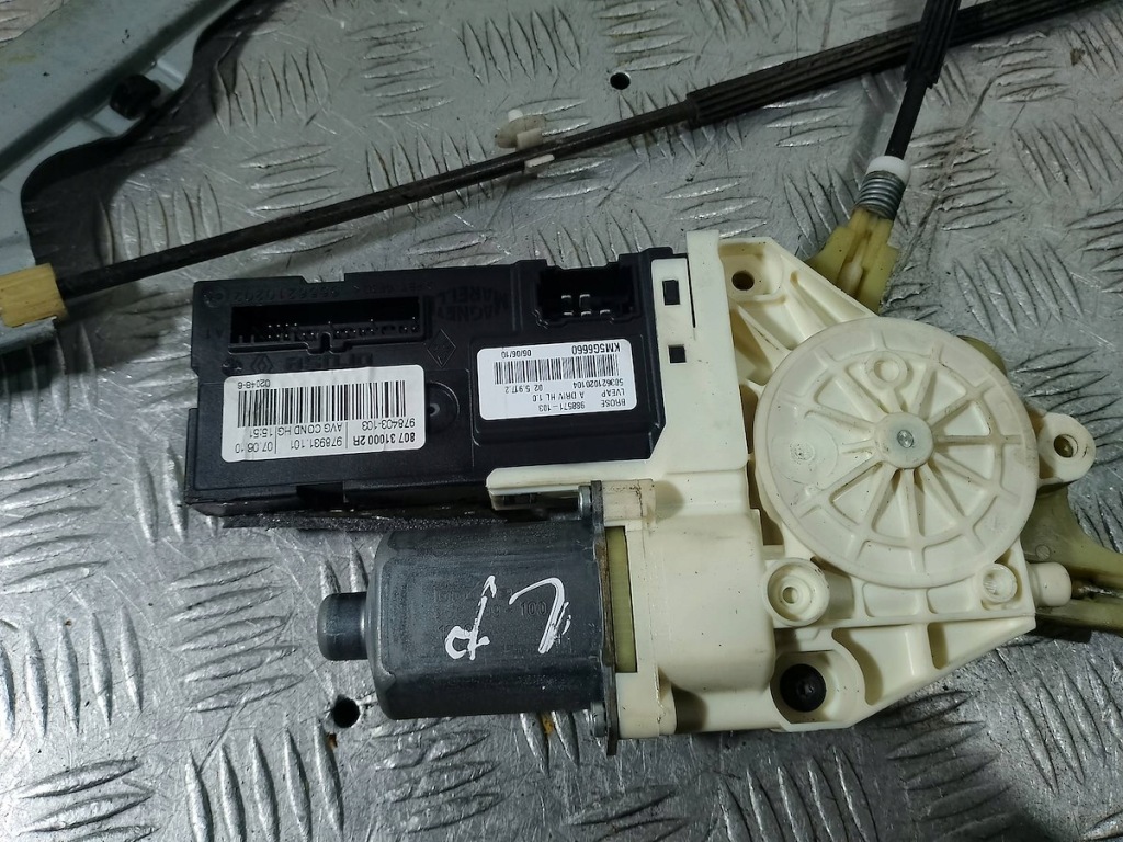 фото №6, Подъемник стекло левый перед renault laguna iii 807010002r