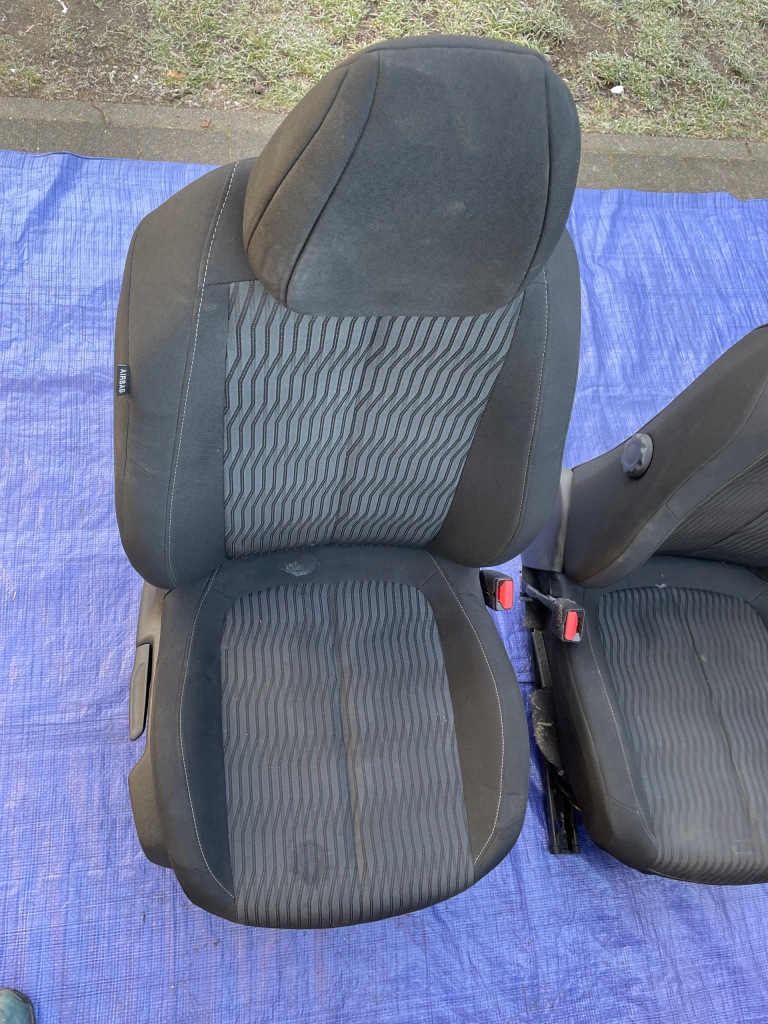 фото №6, Peugeot 308 t9 sw kombi сиденья задняя заднее сиденье ремни защёлки