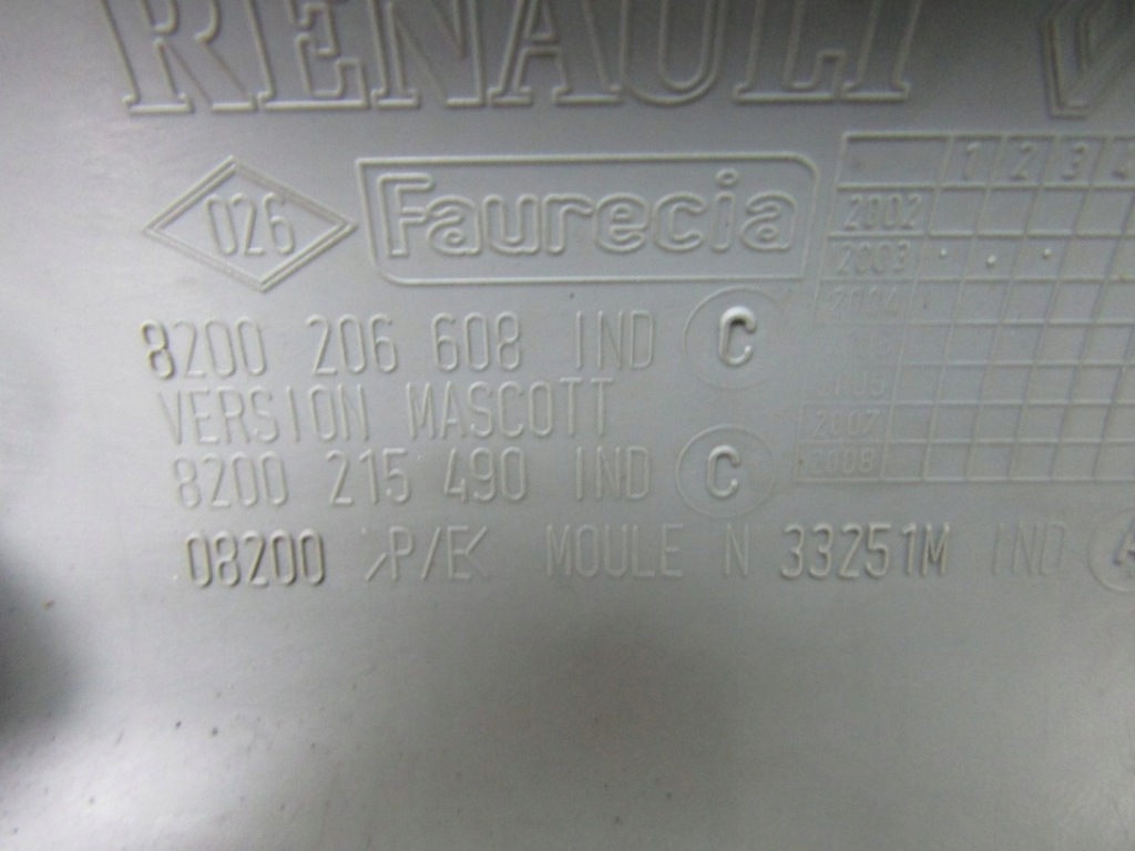 Renault master ii 03r movano защита стойка правый перед передняя 8200206608 Киев