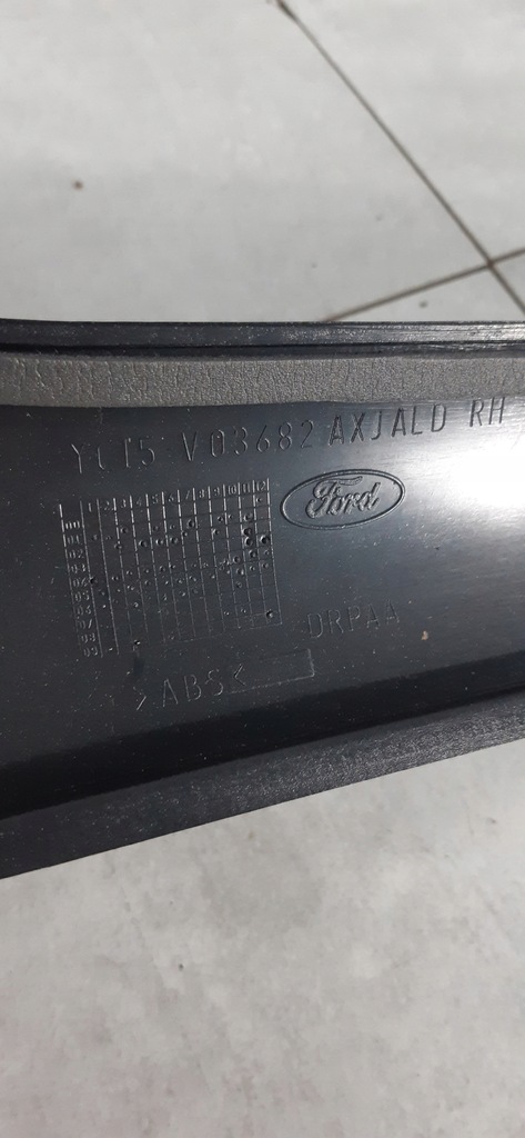 фото №7, Ford transit mk6 блок двигателя молдинг стекло правая yc15-v03682-axjald