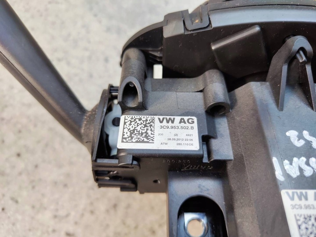 фото №9, Стрічка шлейф датчик kąta повороту vw passat b7 cc 5k0953569t