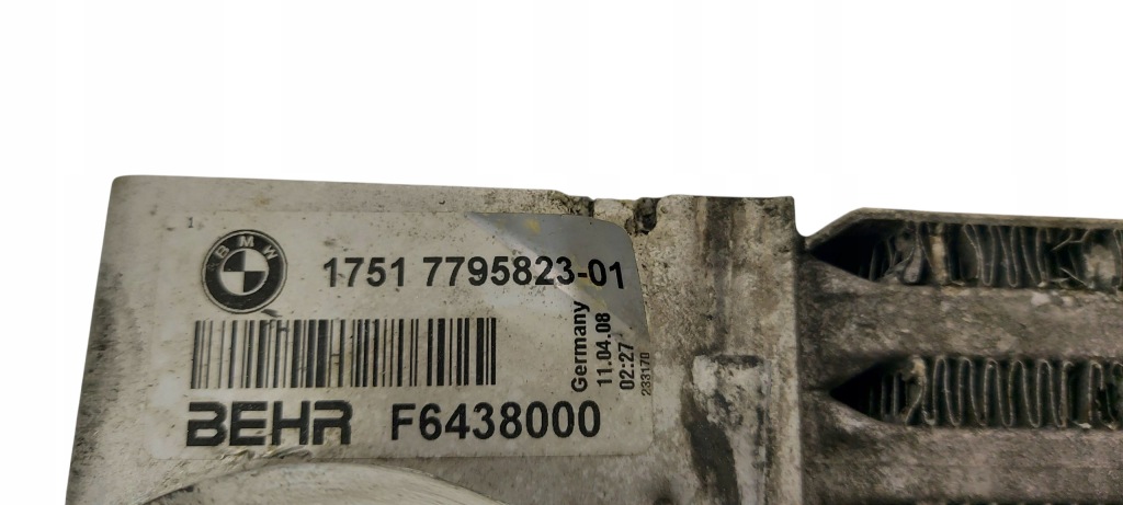 Bmw e60 e61 интеркулер радиатор воздуха m47n2 m57n2 204d4 306d3 7795823 с Разборки