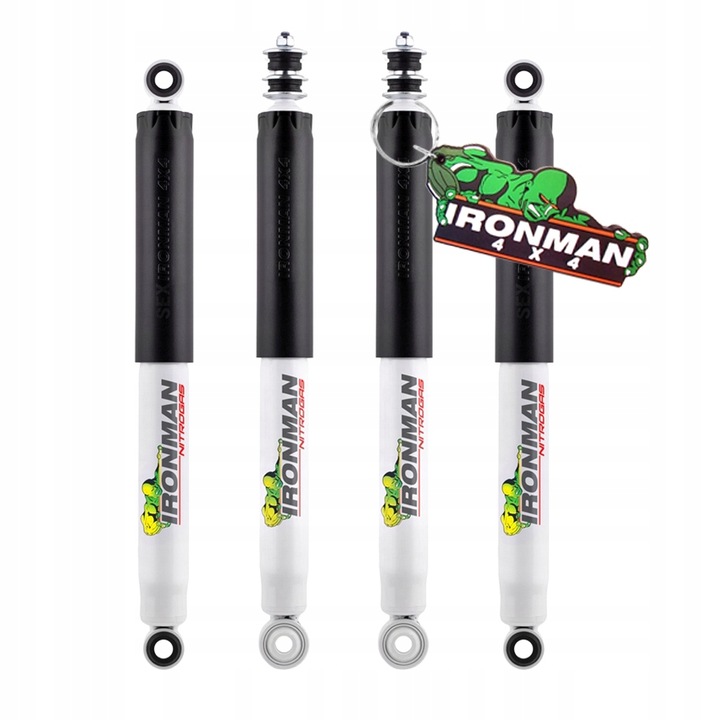 фото №1, Ford ranger 1985-2006 kpl hd амортизаторов 2" nitro gas ironman 4x4