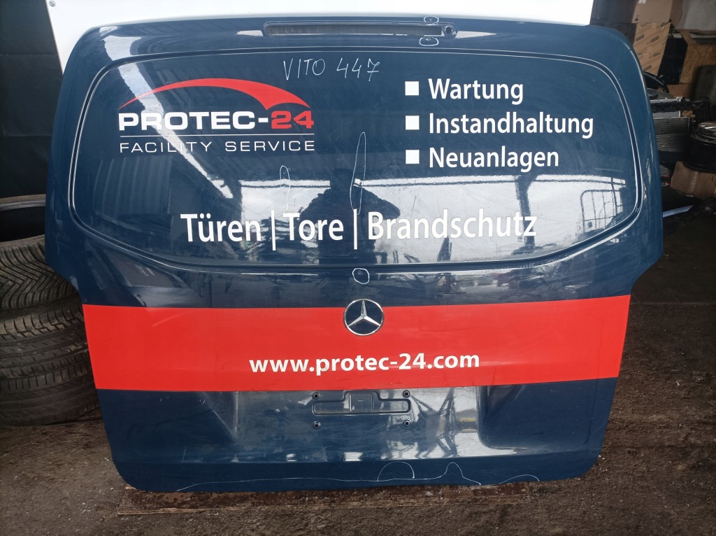 фото №1, Mercedes vito w447 крышка багажника багажника задняя