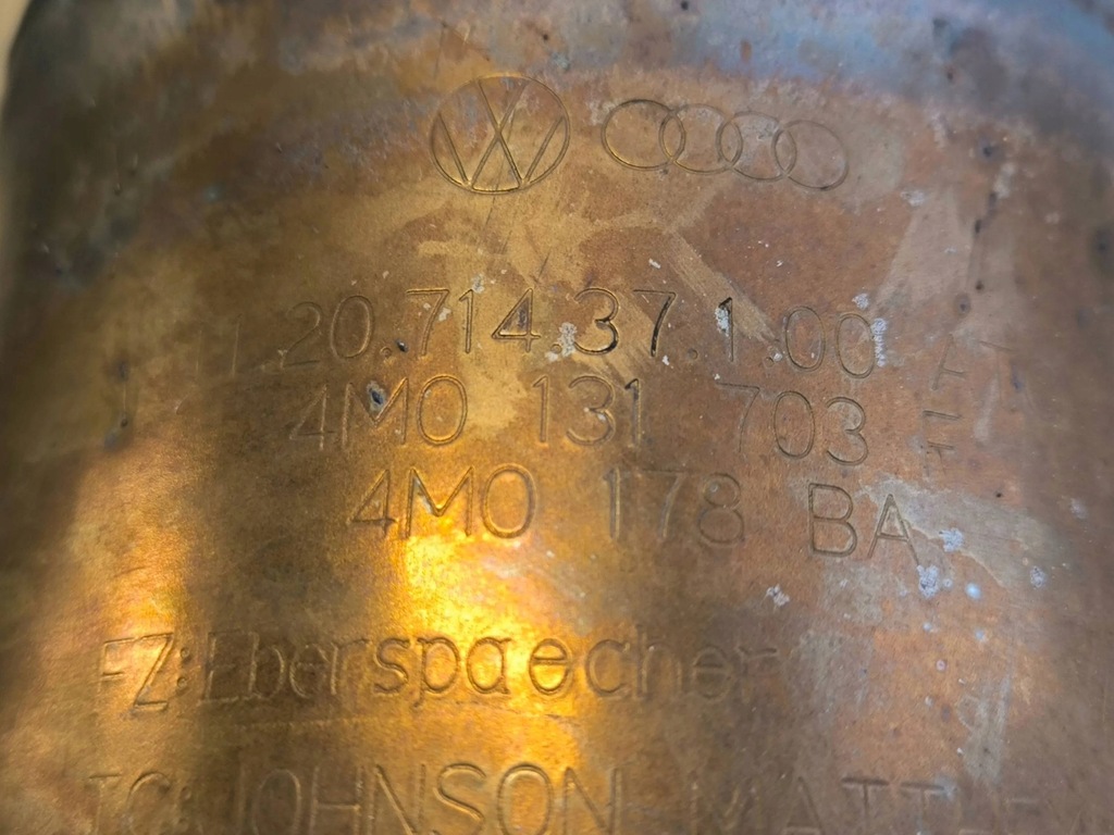 фото №6, Audi a5 2018 фільтр часток твердих каталізатор / fap / dpf