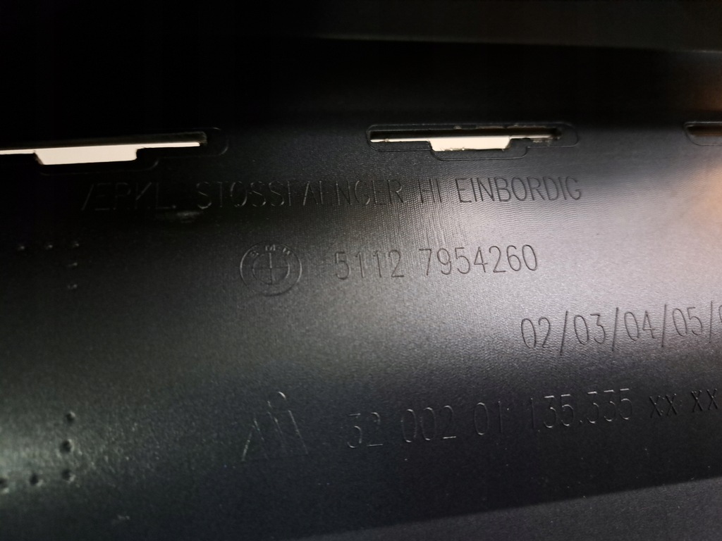 фото №7, Bmw x1 f48 lift спойлер бампер задня дифузор lci