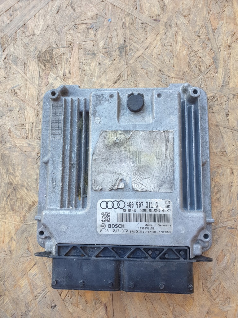 фото №1, Audi a6 c7 бортовий комп'ютер двигуна 4g0907311g