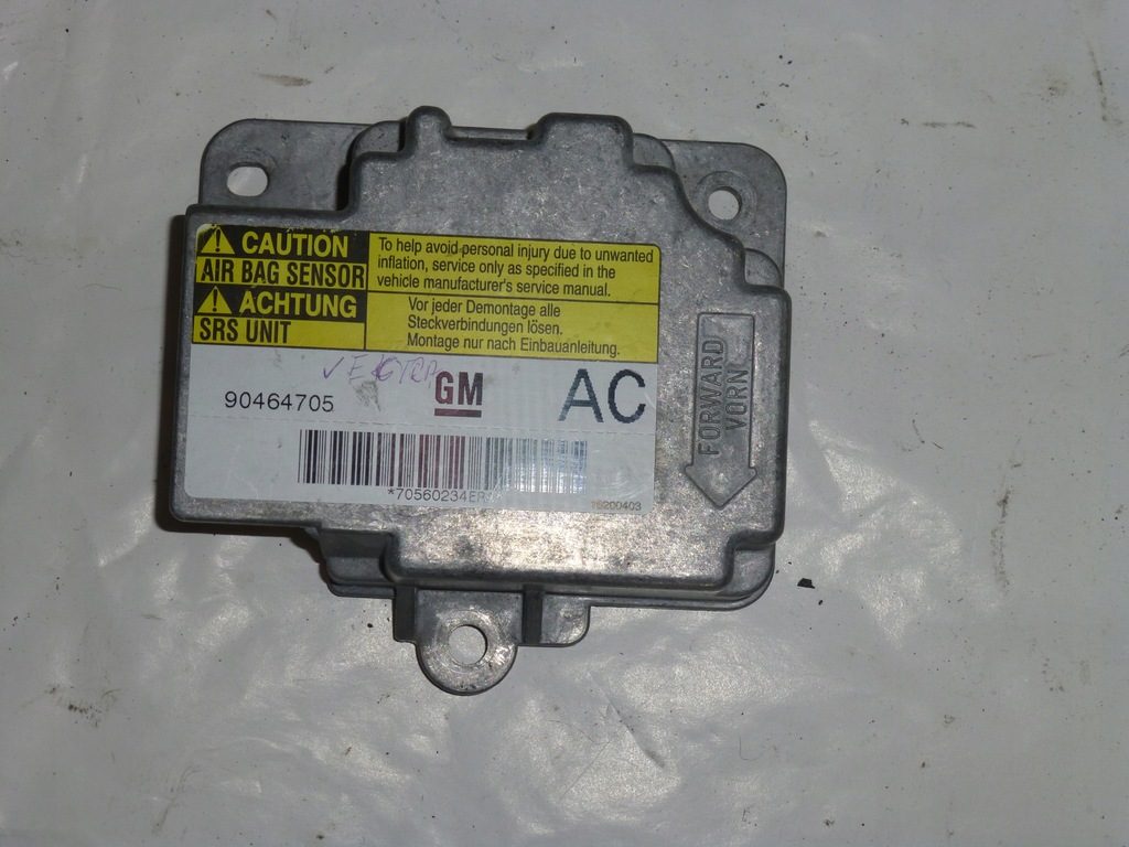 фото №1, Датчик подушка безопасности 90464705 opel vectra b