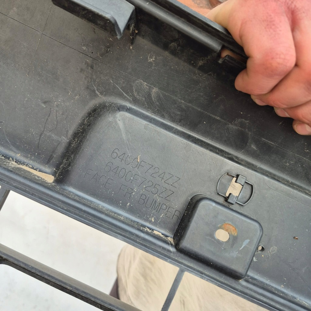 фото №13, Mitsubishi pajero sport montero l200 13-16 бампер перед передний 6400f724zz