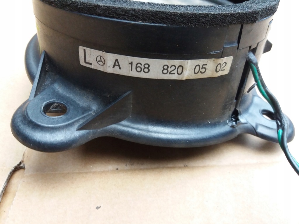 фото №3, Динамик дверь левый задняя mercedes w168 a-klasa