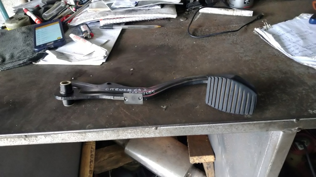 фото №1, Citroen c4 04-10 - педаль гальма 9653940880