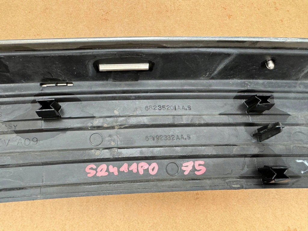 фото №13, Jeep compass i 1 lift 11-17 молдинг хром бампера задня задня