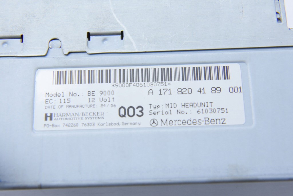 фото №7, Mercedes slk r171 a171 w171 радио cd навигация