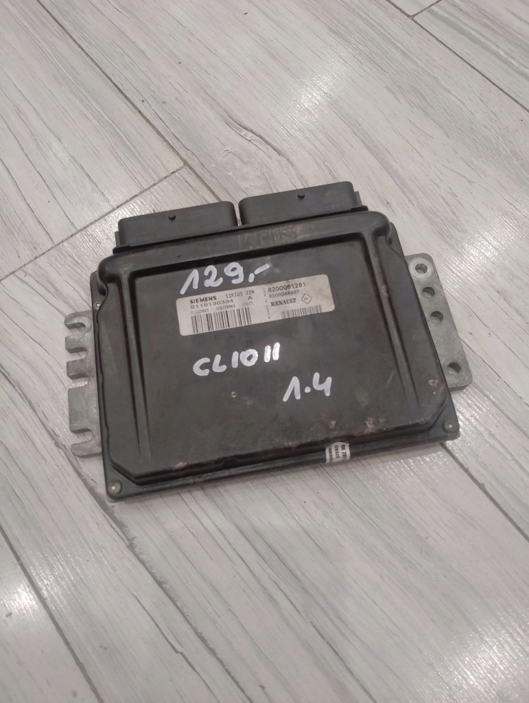 фото №1, Бортовой компьютер блок управления 8200061281 820004437 s110130334a clio ii 1.4 renault