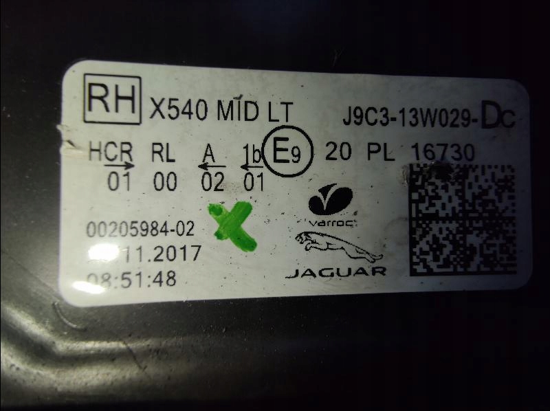 Фара передняя jaguar e-pace full led j9c3-13w029 Киев