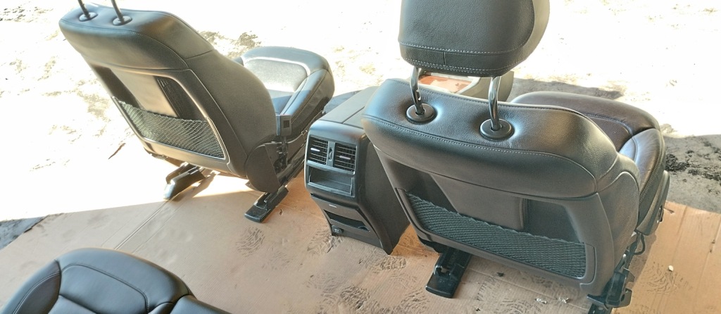 фото №11, Сидіння заднє сидіння обшивки комплект шкіра mercedes gle 166 w66 suv