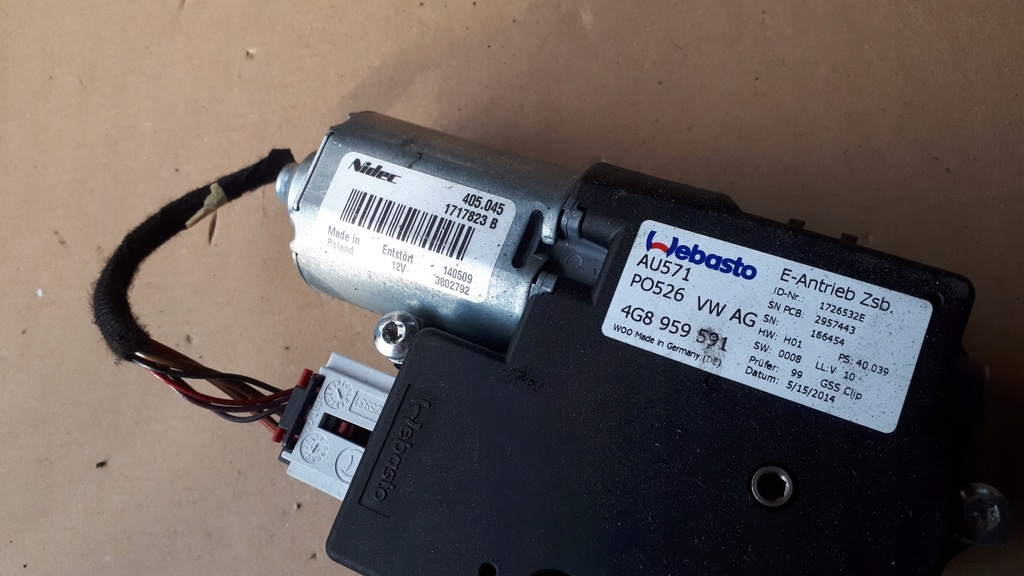 фото №5, A6 c7 4g моторчик люк 4g8959591 a7 s7 s6