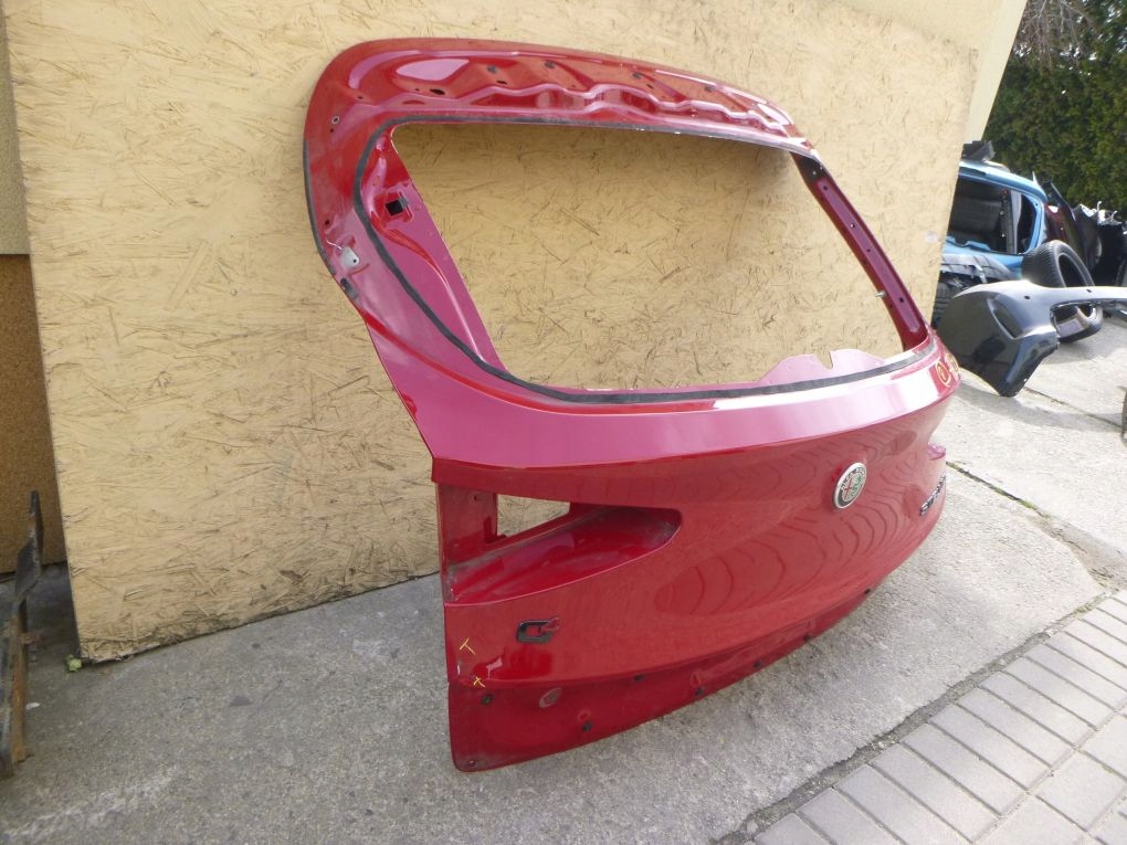 фото №3, Alfa romeo stelvio крышка багажника задняя