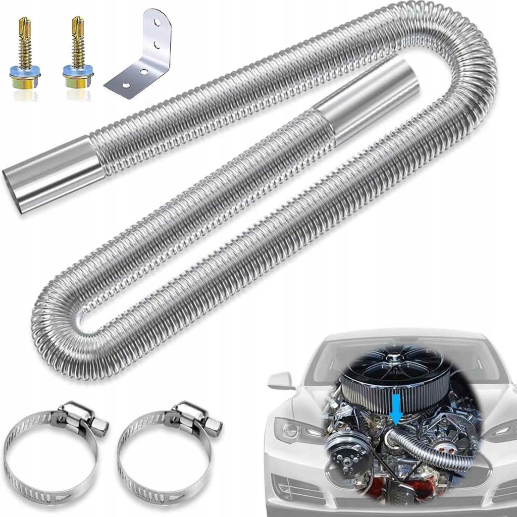 фото №2, Набір труба вихлопна вихлопних газів planar ebershpacher webasto fi 25 60cm