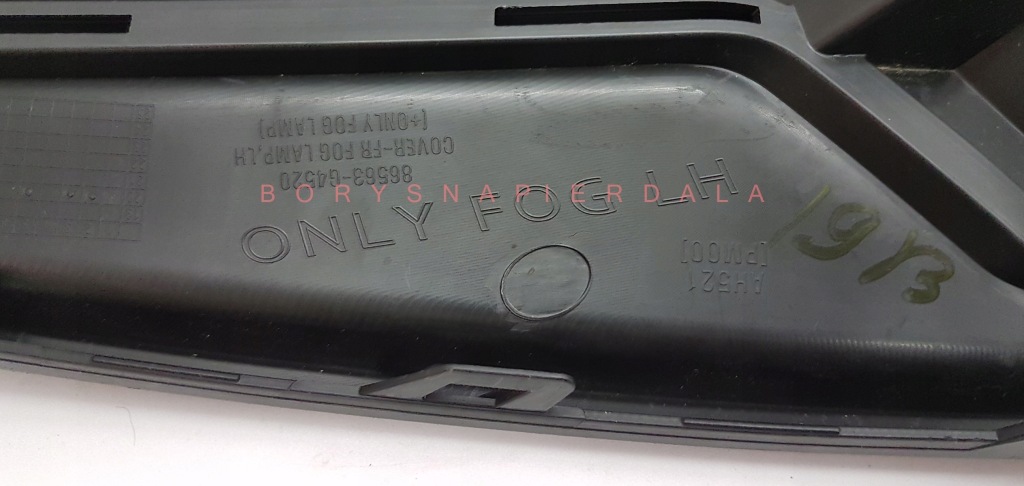 Hyundai i30 ліва решітка бампера 86563-g4520 2020r Зі Шроту