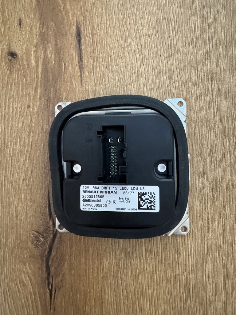 фото №1, Перетворювач модуль світла renault megane iv 260551566r