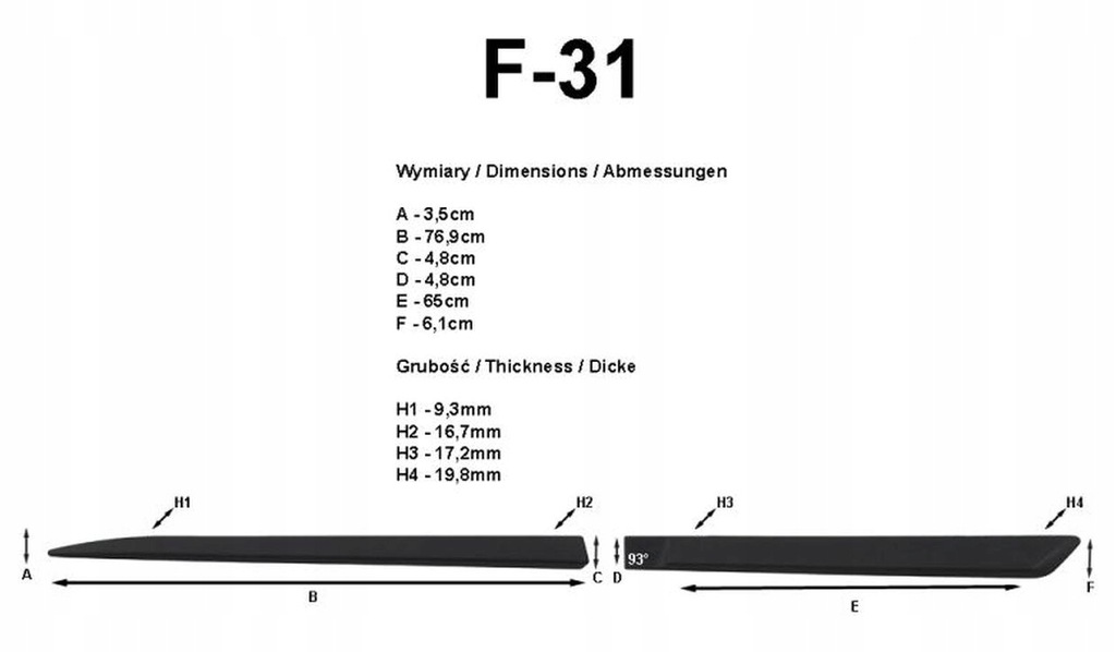 фото №4, Накладки боковой dacia sandero ii, 2013-2020