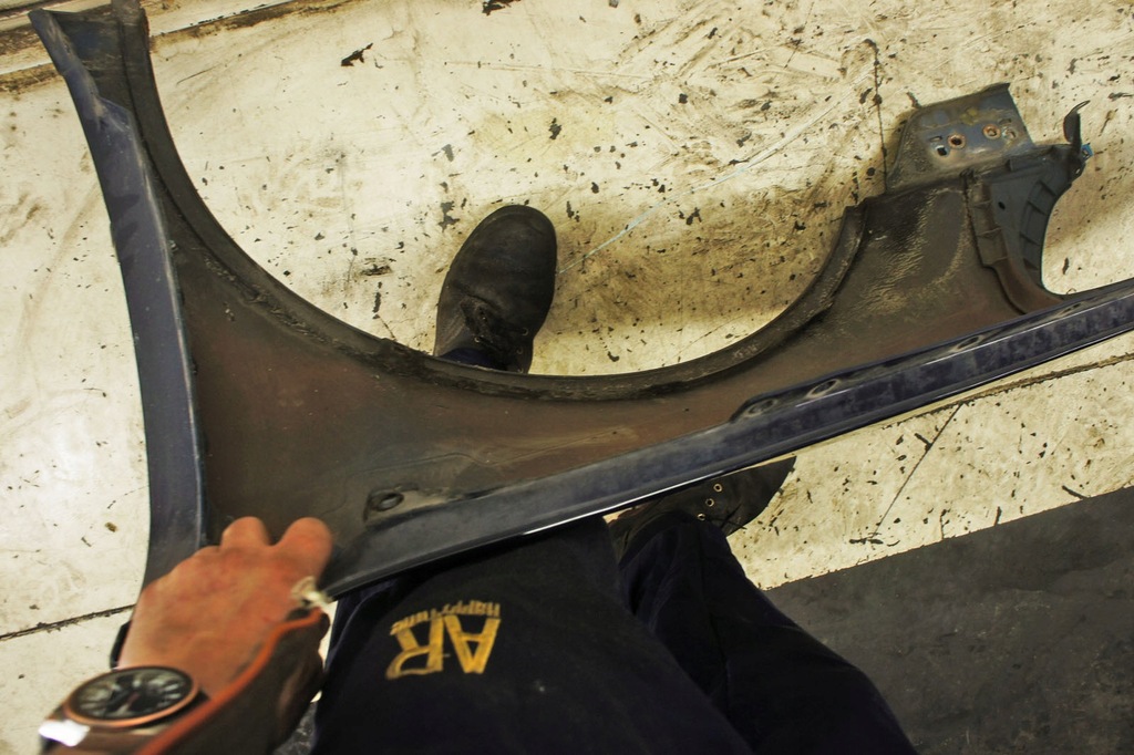 фото №6, Lc075 vw phaeton крыло левый перед lr5b