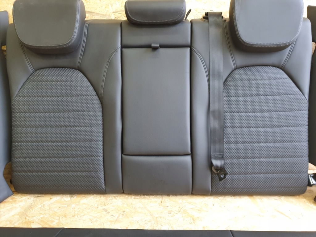 фото №8, Alfa romeo stelvio сидіння заднє сидіння обшивки pół шкіра europa