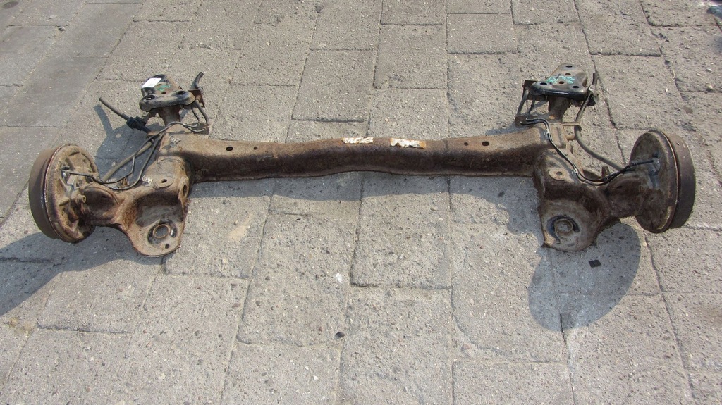 фото №4, Citroen c4 cactus балка підвіска oś задня 13-