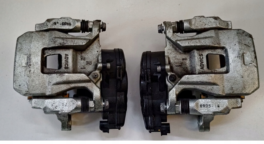 фото №1, Mitsubishi eclipse cross outlander супорт гальмівний задня електричний