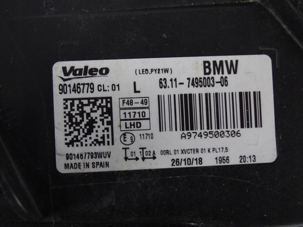 Фара перед передняя левая bmw x1 f48 f49 15-19 Цена